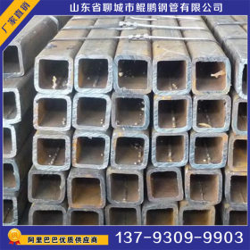 加工方管 焊接薄壁镀锌方管山东聊城鲲鹏方管厂厂家直销