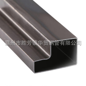 华贸钢管大量生产黑退异形管 LTZ钢窗料D形管 扇形管 椭圆管