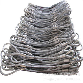 无接头镀锌包胶钢丝绳 承重钢丝绳 压制加工 规格齐全 商家主营