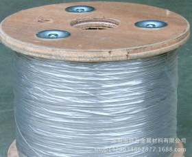 厂家直销201不锈钢pvc包胶钢丝绳 镀锌包胶钢丝绳