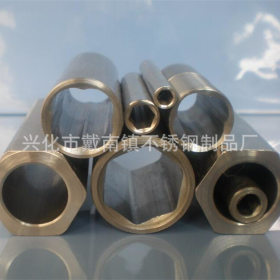 厂家304不锈钢六角管 订做不锈钢异形管 SUS304不锈钢卫生管