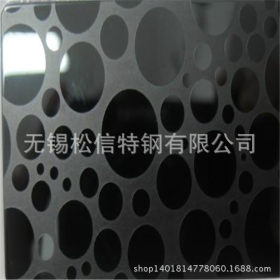 生产供应 304黑钛金不锈钢材料板材  蚀刻不锈钢板 不锈钢板价格