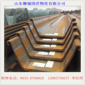 津西U型钢板桩  SY295拉森钢板桩拉森钢板桩 防腐耐磨 止水性能