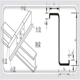 厂家供应 上海Q235B高锌层Z型钢檩条 大厂原材质优价廉