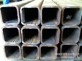 聊城市50*80*4矩形钢管厂     40*40*4冷拔方管多少钱一吨