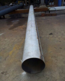 无锡 直销 q235焊接锥形钢管 路灯杆装饰杆 异型钢管可定做