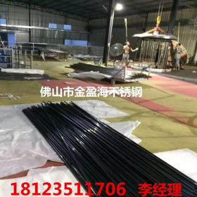 【上海】拉丝黑钛金不锈钢方管19*19 镜面黑钛金方管 厂家直销