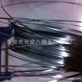 重庆市72A碳钢压扁线厂家 宁波市0.9*2.3mm碳钢弹簧扁线扁丝