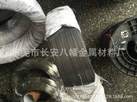 碳钢弹簧扁线 65mn碳钢弹簧扁丝 碳钢四方线加工 72A全硬碳钢扁丝