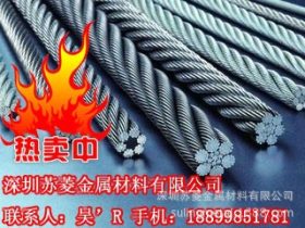 挠性绳索钢丝绳 SUS316L不锈钢钢丝绳 高强度钢丝绳_批发零售