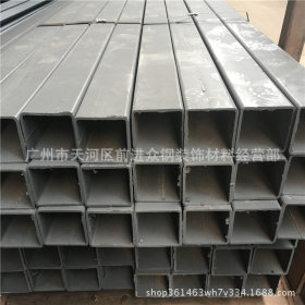 厂价供应矩形管方管Q235B钢材配送 加工抛丸打砂除锈