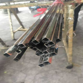 201-304不锈钢方管5*5*0.3*0.4*0.5*0.6*0.7玫瑰金 焊接方管