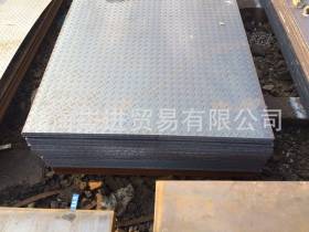 小块板加工楼梯踏步钢板 1米宽防滑花纹铁板4mm花纹板价格规格