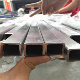 厂家201不锈钢方管拉丝 不锈钢工业厚管不锈钢焊管 非标定做高铜