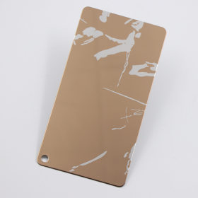 201不锈钢板材 拉丝玫瑰金板电梯彩色金属装饰板 直销批发