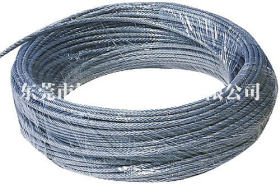 316不锈钢钢丝绳，304不锈钢钢丝绳，不锈钢钢丝绳，包胶钢丝绳
