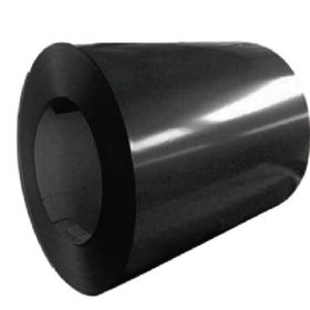 山东厂家现货直供 0.12mm-0.8mm 黑色彩涂卷板 可据需要分条开平