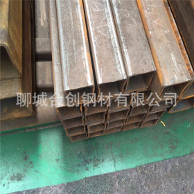 天津国标大口径矩形100*100黑方钢管 q235b厚壁焊接方矩形钢管