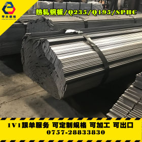 平大钢铁专业生产热轧分条扁钢 Q195 Q235材质40*6扁铁