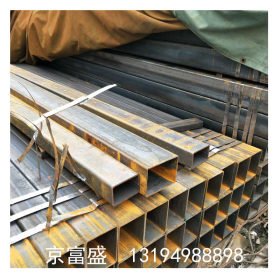 现货供应汉中 Q235b  100*100*5.75方钢管 钢结构厚壁方管 矩形管