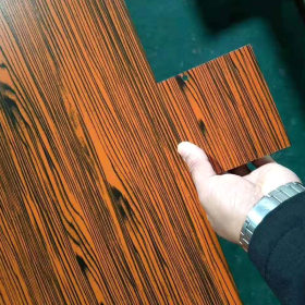 现货供应转印木不锈钢纹板 木不锈钢纹装饰板定制 仿木纹不锈钢板