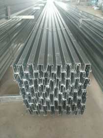 天津大量供应小规格黑带几字钢镀锌几型钢规格齐全可来图定做
