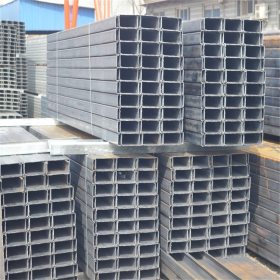 北京C型钢生产厂家专业生产镀锌C型钢黑带C型钢Q345B材质C型钢