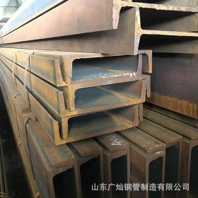 现货供应q235材质普通碳素钢槽钢 10#热镀锌凹槽钢材