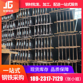 广东型材钢厂现货供应Q235B Q345BH型钢 热轧焊接H型钢定制批发
