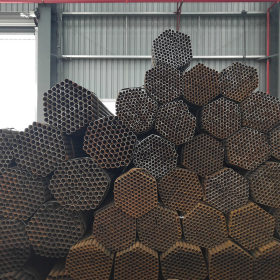 现货供应杭州工程用钢管脚手架架子管大量批发Q235B焊管 厂家直销