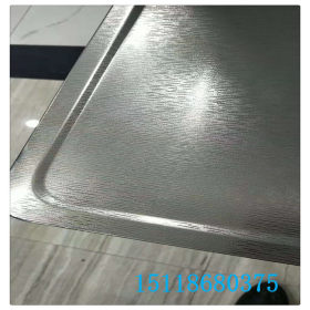 304不锈钢橱柜台面压花板 镜面喷砂纹不锈钢板 不锈钢彩色装饰板
