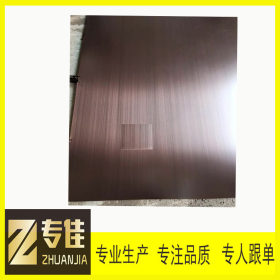 广东佛山厂家直销不锈钢拉丝板彩色板青古铜发黑拉丝不锈钢板材