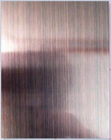 彩色装饰 镀铜不锈钢板 201/304不锈钢板蚀刻青古铜红铜/仿古铜