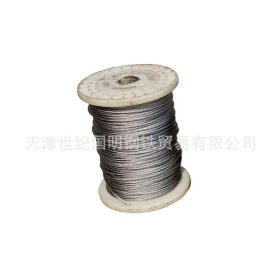 长期销售 304不锈钢钢丝绳 高强度矿用不锈钢丝绳 多种颜色钢丝绳