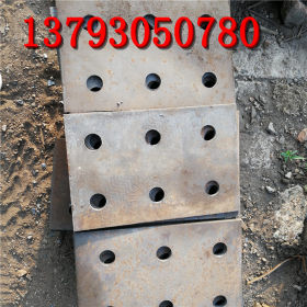 钢板加工切割打孔  q235b钢板切割加工零切定制 预埋件定制