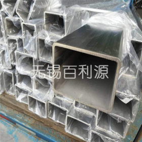 无锡不锈钢厂家现货直销不锈钢装饰管 拉丝方管 卫生级矩形管