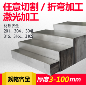 【不锈钢型材】厂价直销304不锈钢型钢 201不锈钢扁钢