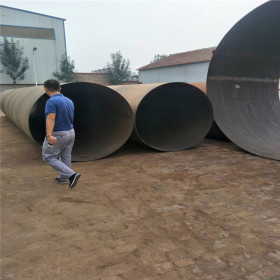 东润卷管厂定做大口径Q345B碳钢卷管 双面埋弧焊环缝对焊钢制卷管