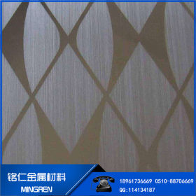 无锡各种镜面拉丝 不锈钢板316L不锈钢镀钛板 厂家专业定制