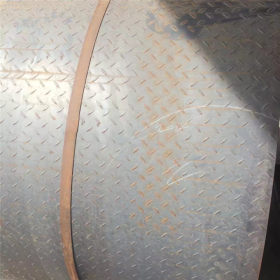 厂家直供 Q235B邯钢优质花纹卷 扁豆型防滑花纹卷 可开平