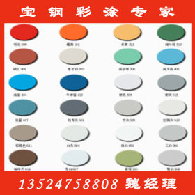 上海宝钢氟碳 彩涂卷白灰 彩涂卷 PVDF彩涂板彩钢卷0.5厚