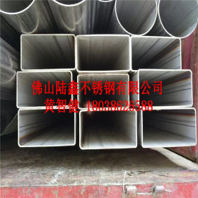 304不锈钢工业焊管300*300mm大口径不锈钢方管 钢结构工程用管
