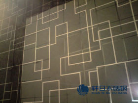 201厂家现货销售高档电梯装饰板 蚀刻电梯板 玫瑰金拉丝不锈钢板
