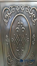 304不锈钢拉丝蚀刻镀铜板 大门仿铜板 青古铜红古铜定制