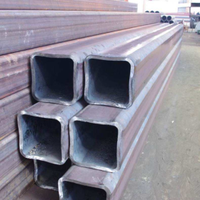 Q345B方管 直缝焊方管 无缝热轧方管 钢结构立柱用大口径方管现货
