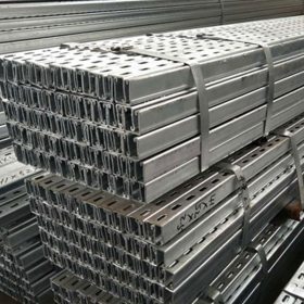 现货销售热镀锌C型钢 檩条100*50*20*2.5 可定制各种规格尺寸长度