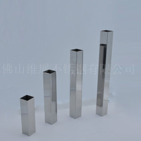 专业生产304不锈钢毛细方管9mm*9mm精密方管201实厚0.3、0.5现货