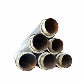 大量生产 硬质聚氨酯保温管 热力输水聚氨酯防腐保温直缝钢管