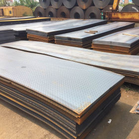 直供Q235B花纹卷板花纹钢板 品质保证  防滑板加工批发