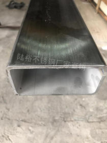 201/304/316不锈钢方管矩形管工业厚壁管镜面装饰管焊80*120*3.0